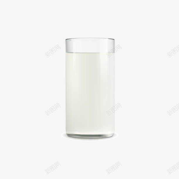 一杯白色牛奶png免抠素材_新图网 https://ixintu.com 一杯 牛奶 白色