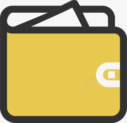 软件设置黄色钱包图标高清图片