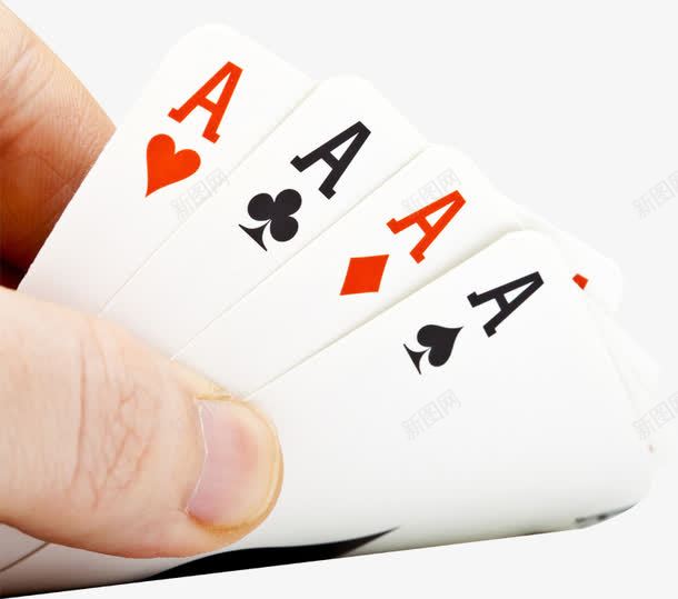 梭哈游戏png免抠素材_新图网 https://ixintu.com 四条ace 扑克 赌博