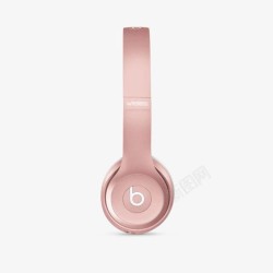 粉色三角耳BEATS耳机高清图片