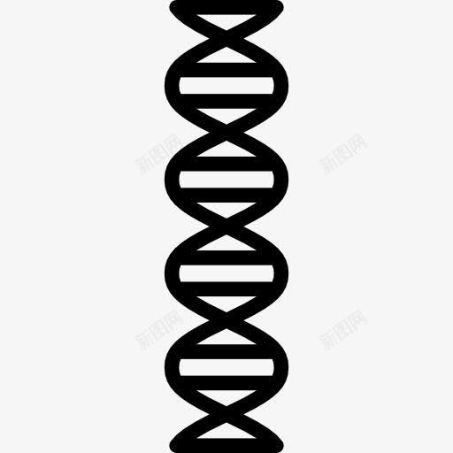 DNA图标png_新图网 https://ixintu.com 教育 生物实验室 科学