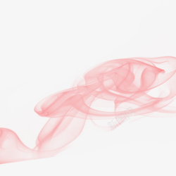 水墨腾飞粉红色的烟雾飘绕高清图片