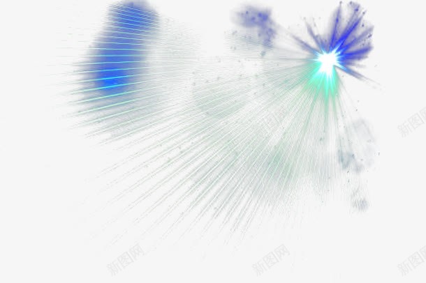 蓝色激光射线png免抠素材_新图网 https://ixintu.com 光效 光线 发散 射线 激光 激光射线 激光眼 直线 蓝色