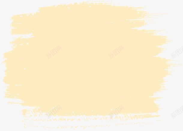 黄色墨迹边框矢量图ai免抠素材_新图网 https://ixintu.com ai 墨痕 墨迹 笔刷 边框 黄色 矢量图