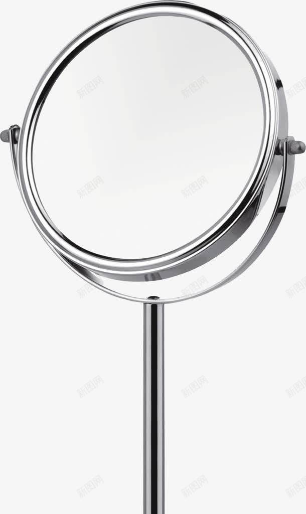 银色化妆镜png免抠素材_新图网 https://ixintu.com 化妆镜 金属质感 银色 镜子