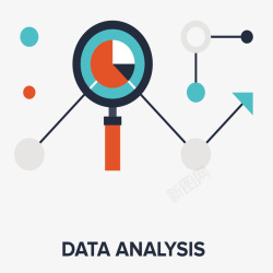 数据分析循环系统素材