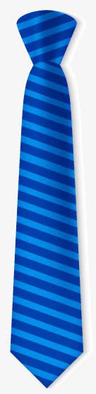 蓝色条纹领带素材