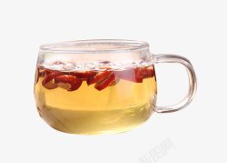 红枣红糖茶养生红枣枸杞茶高清图片