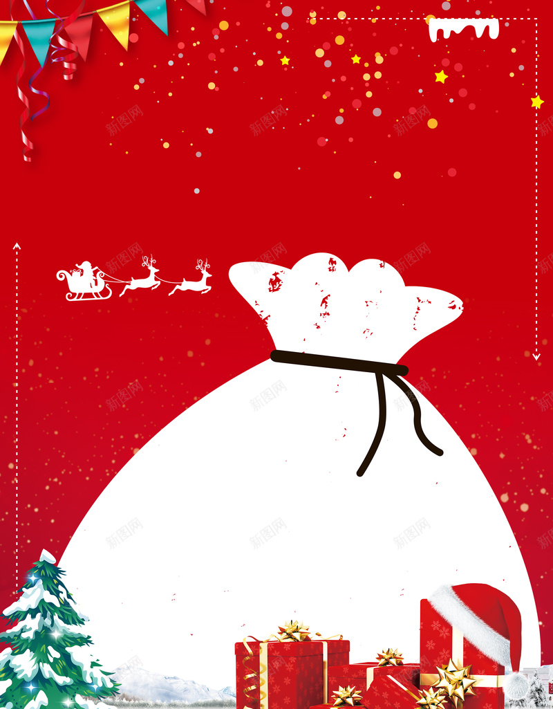 圣诞老人礼物卡通红色bannerjpg设计背景_新图网 https://ixintu.com 元旦 元旦快乐 双蛋狂欢 圣 圣诞元素 圣诞快乐 圣诞树 圣诞海报 圣诞狂欢 圣诞老人 圣诞节 新年