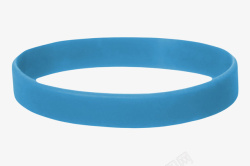 蓝色橡胶蓝色装饰用品无副作用的手环橡胶高清图片