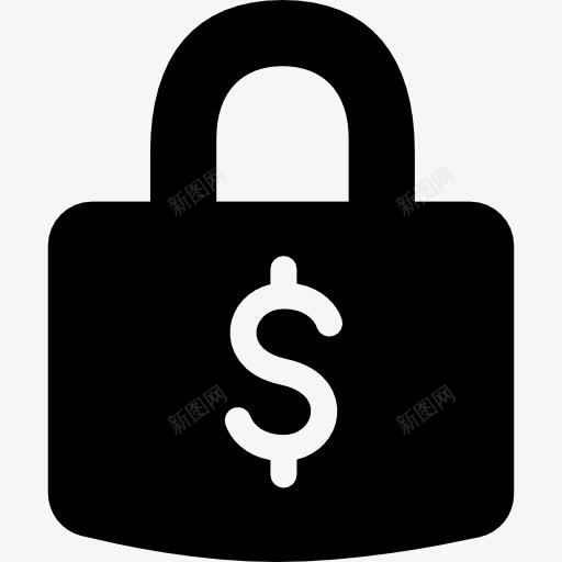 资金安全锁定工具图标png_新图网 https://ixintu.com 交易 商务 安全 工具 挂锁 经济 钱的工具 锁