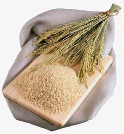 一袋食材稻米高清图片