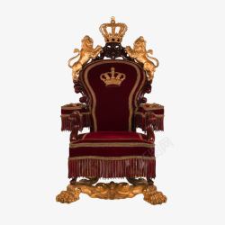 酒吧王座宝座皇冠创意皇冠座椅高清图片