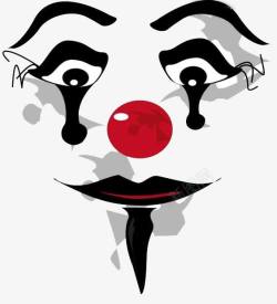 红鼻子的小丑创意小丑高清图片