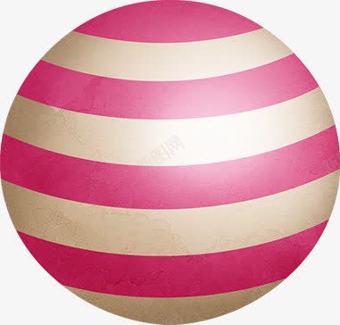 圆球装饰png免抠素材_新图网 https://ixintu.com 弹跳球 玩具球 瑜伽球 红白条纹