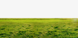 广阔草原唯美大气绿色的平坦草地高清图片
