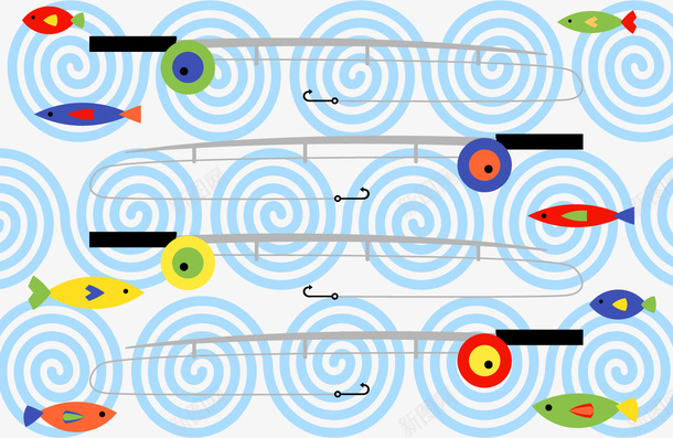 阀芯卷轴杆钓鱼矢量图ai免抠素材_新图网 https://ixintu.com 孤立的 户外休闲娱乐 游钓 玩具 纺纱 诱饵 追赶 钓鱼 鱼竿 鱼网 鱼饵 矢量图
