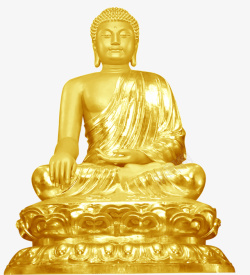 弥勒佛塑像如来佛祖金身塑像高清图片