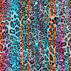 豹子皮纹彩色豹子毛皮高清图片
