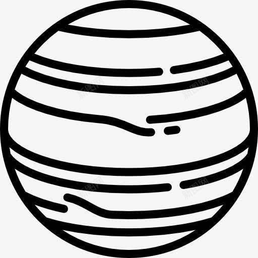 Jupiter图标png_新图网 https://ixintu.com 九大行星 地球 天文学 太阳系 木星 科学