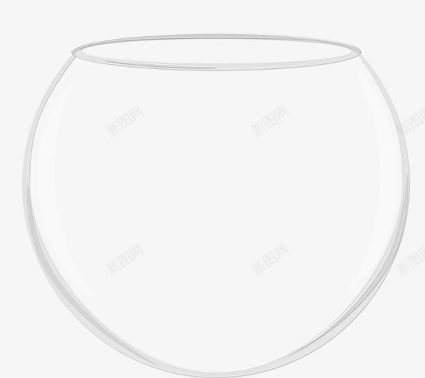 空着的鱼缸png免抠素材_新图网 https://ixintu.com 手绘 玻璃缸 空鱼缸 鱼缸