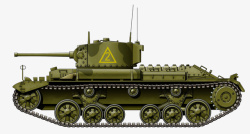 军用坦克大炮素材