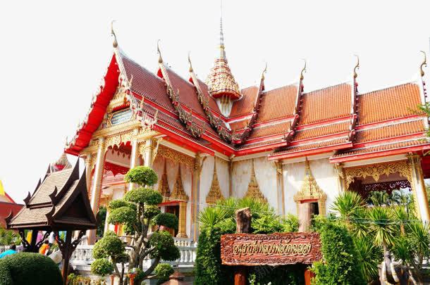 泰国风格寺庙建筑png免抠素材_新图网 https://ixintu.com 寺庙 建筑 泰国 风格