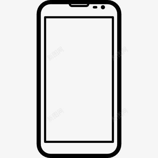 手机的大屏幕图标png_新图网 https://ixintu.com 工具 工具和器具 手机 手机屏幕展示图