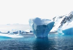 南极冰川景区冰川高清图片