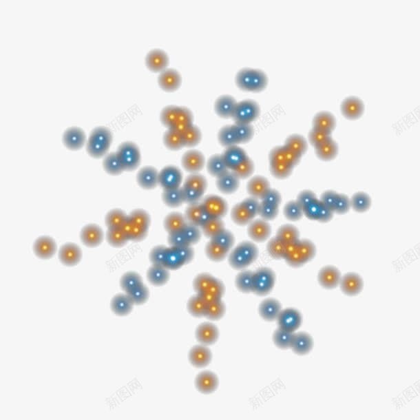 漂亮的礼花png免抠素材_新图网 https://ixintu.com 漂亮 礼花 花火 金色流沙