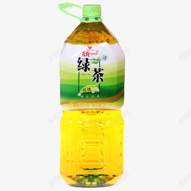 一瓶统一绿茶png免抠素材_新图网 https://ixintu.com 瓶装 统一绿茶 饮料 黄色