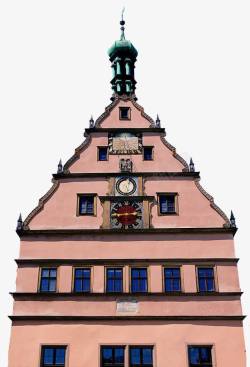 理性浪漫主义风格德国复古建筑高清图片
