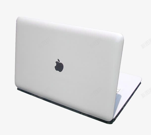 白色的苹果笔记本png免抠素材_新图网 https://ixintu.com 商业用品 商用 电子产品 笔记本电脑