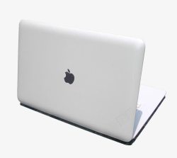 白色的苹果笔记本素材