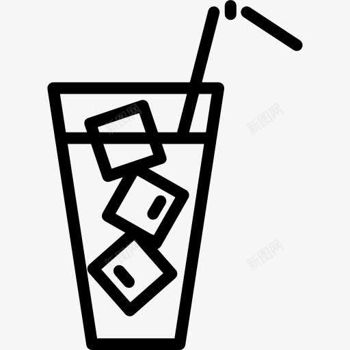 冰冷的饮料图标png_新图网 https://ixintu.com 冰块 刷新 苏打软饮料 食品 饮料