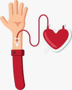 血手国际红十字日输血的手高清图片