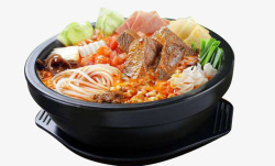 米线沙锅砂锅美味米线高清图片