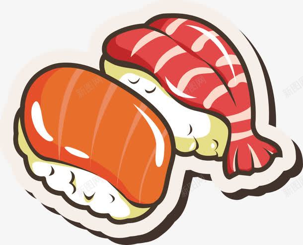 日本的寿司菜单png免抠素材_新图网 https://ixintu.com 元素 日本寿司 日本的寿司菜单 矢量食物