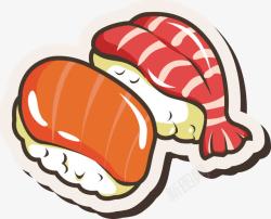 日本的寿司菜单素材