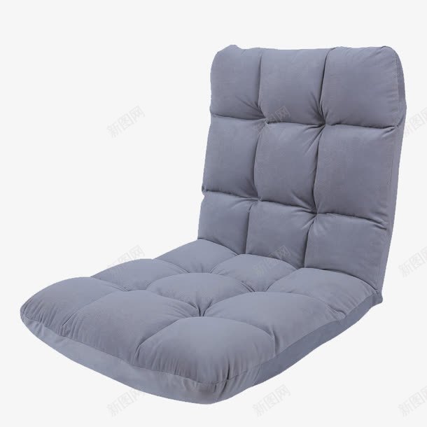 懒人沙发png免抠素材_新图网 https://ixintu.com png素材 产品实物 灰色 靠椅