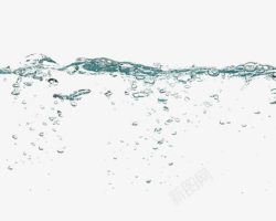 浮动元素水中分散聚合高清图片