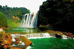 贵州黄果树瀑布景区黄果树瀑布高清图片