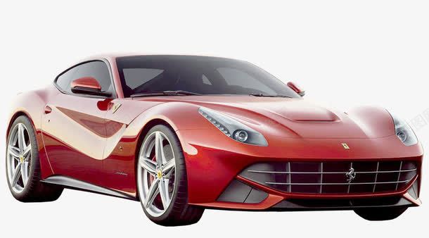 红色Ferraripng免抠素材_新图网 https://ixintu.com 交通工具 产品实物 代步 法拉利 赛车