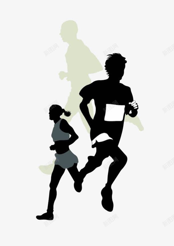 奔跑的男女png免抠素材_新图网 https://ixintu.com 卡通手绘 奔跑 比赛 赛跑 跑步 运动 运动员 锻炼 长跑 飞奔 马拉松 马拉松比赛