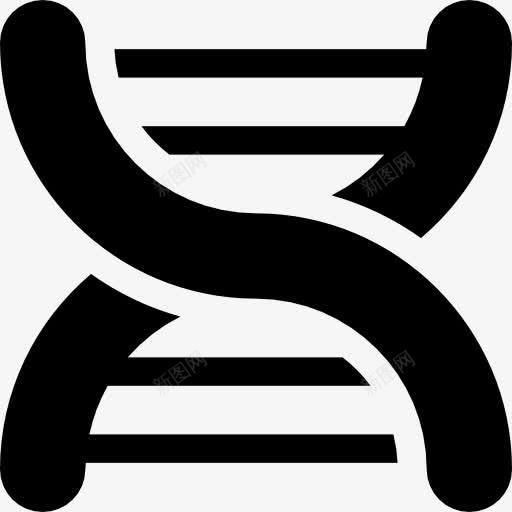 DNA链图标png_新图网 https://ixintu.com DNA 形状 教育 标志 符号 经院哲学家 链
