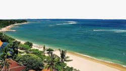 巴厘岛库塔海滩风景摄影素材