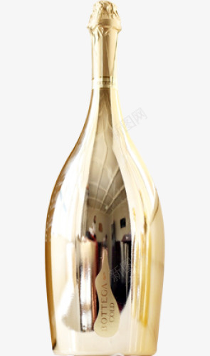 金色瓶身的酒png免抠素材_新图网 https://ixintu.com 派对 酒 金色 香槟