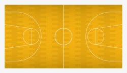 篮球场地板卡通篮球场素材