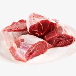 澳洲进口牛腿肉新鲜进口牛腱芯特写高清图片