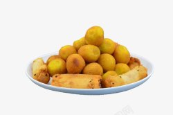 地瓜薯蓉球美食特色地瓜丸高清图片